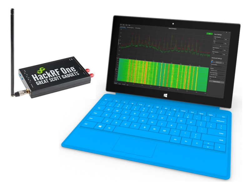 Rational Waves RF Spectrum Analyzer Software
