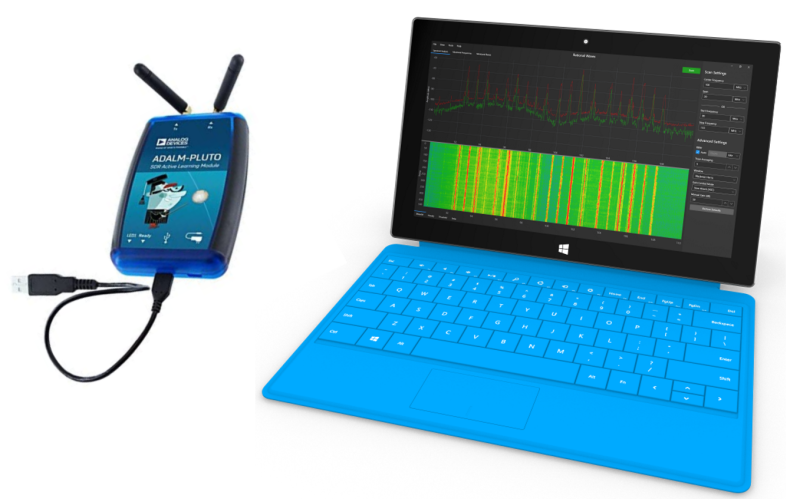 Rational Waves RF Spectrum Analyzer Software